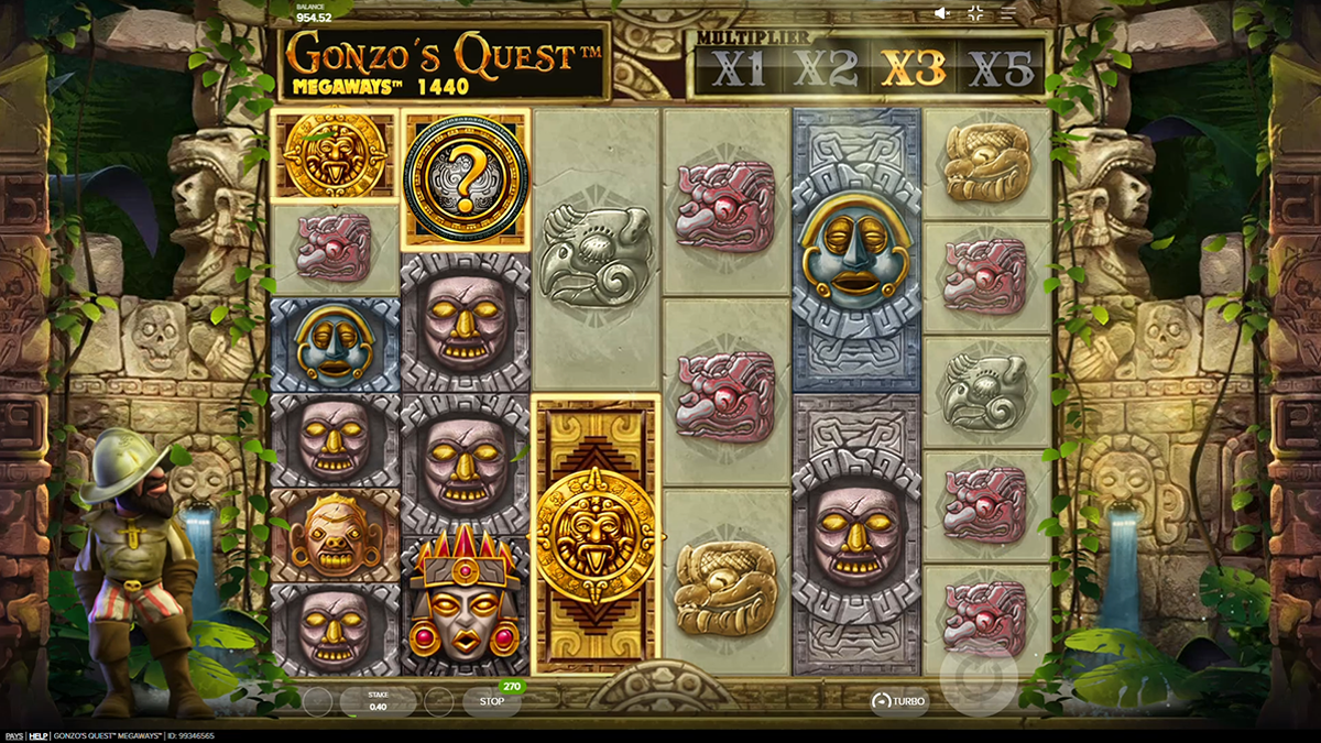 gonzos quest megaways bonus triggers visible
