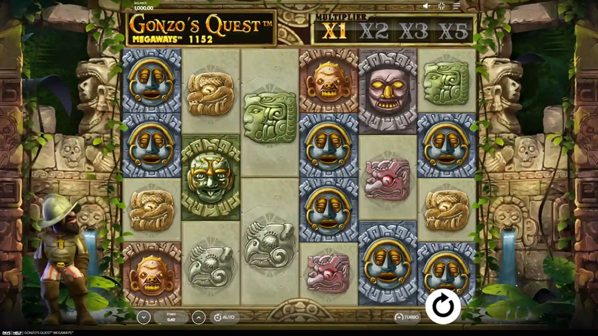 gonzos quest megaways base game