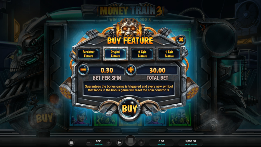 money train 3 bonus buy