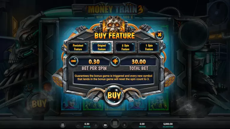 money train 3 bonus buy