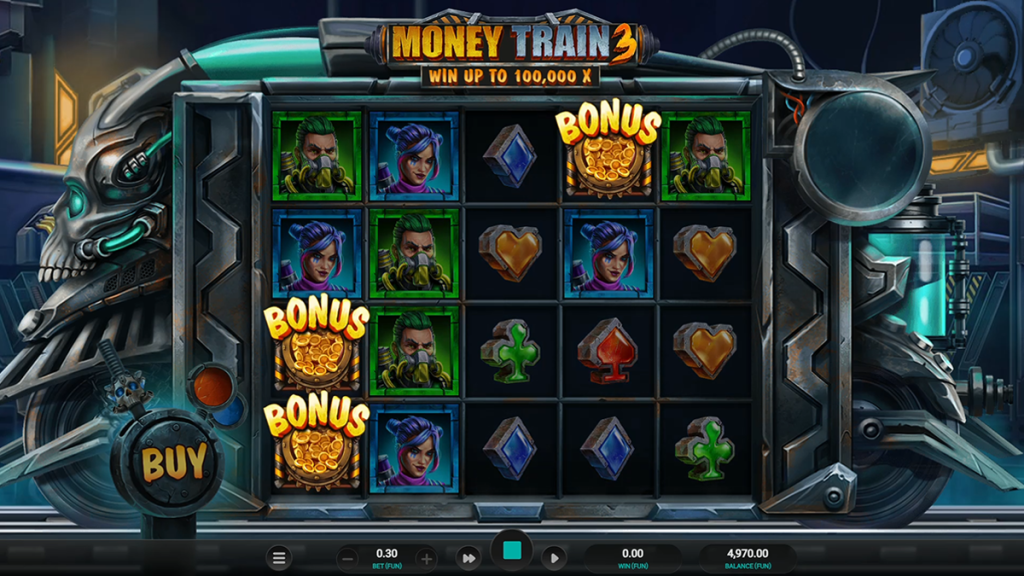 money train 3 bonus trigger