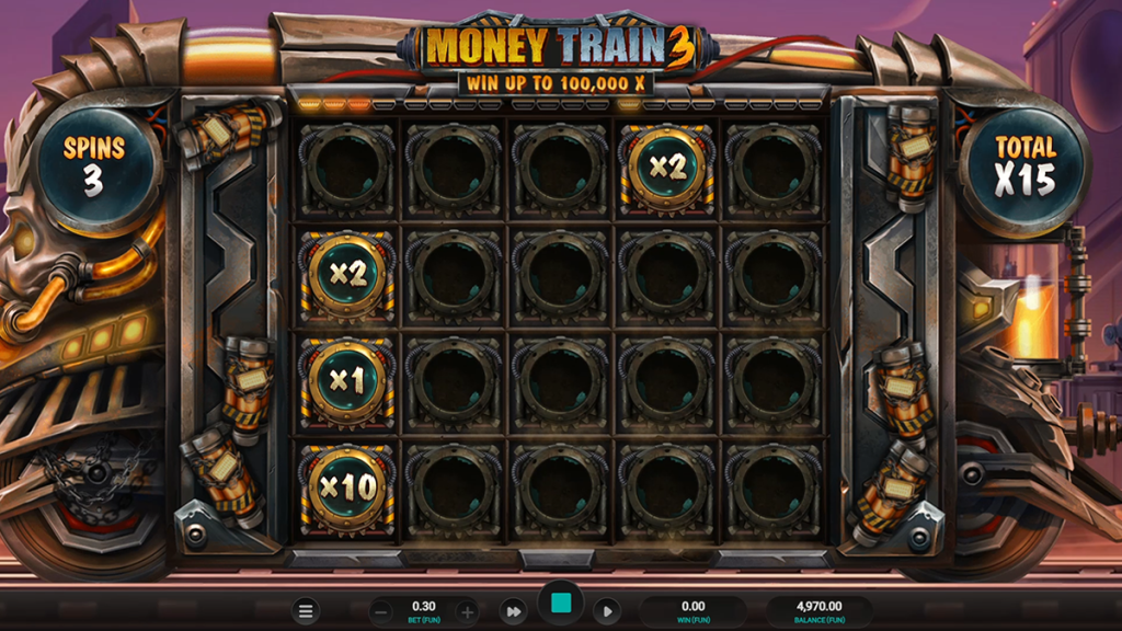money train 3 during bonus