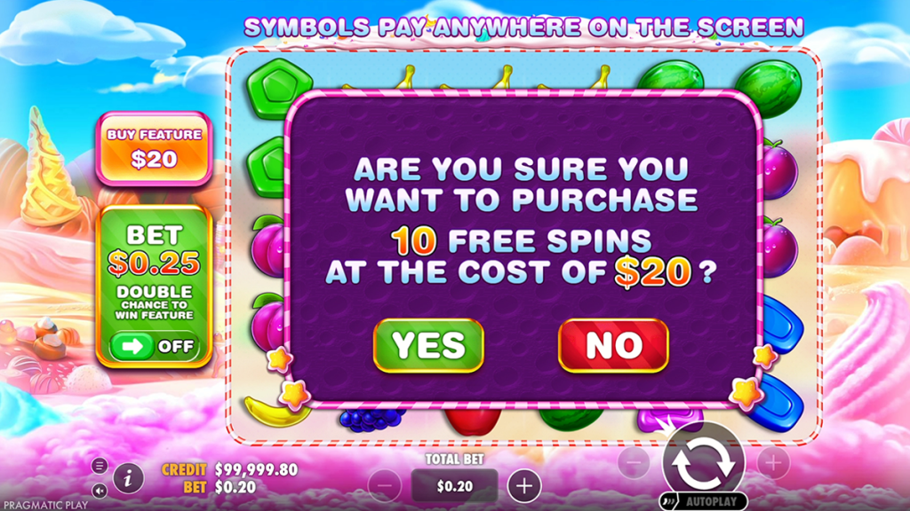 sweet bonanza bonus buy
