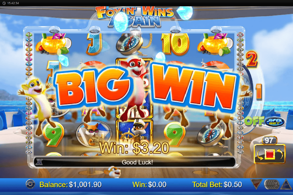 Foxin' Wins Again max win