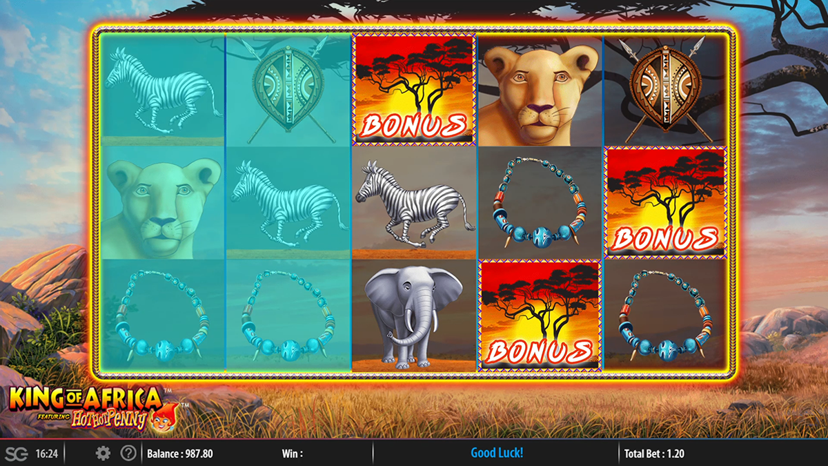 king of africa bonus trigger