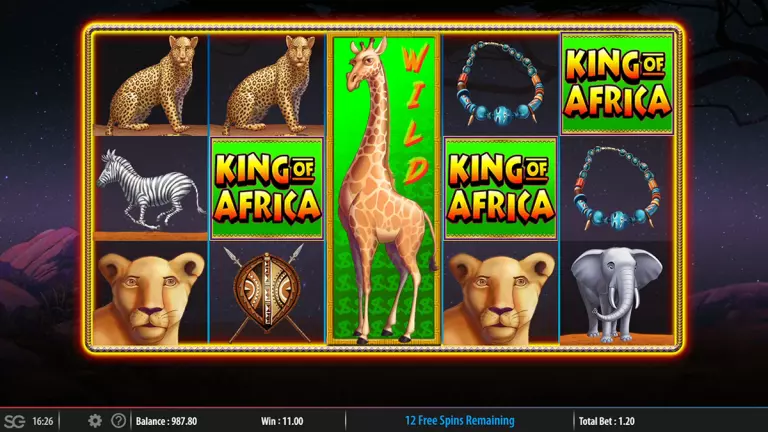 king of africa bonus