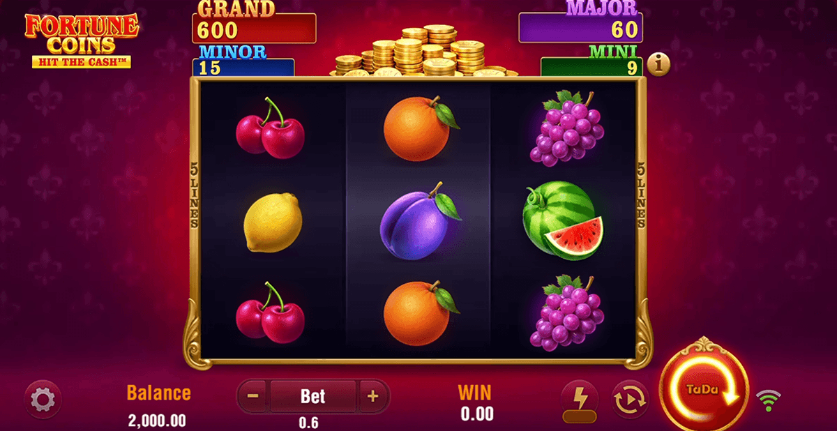 Fortune Coin theme and graphics