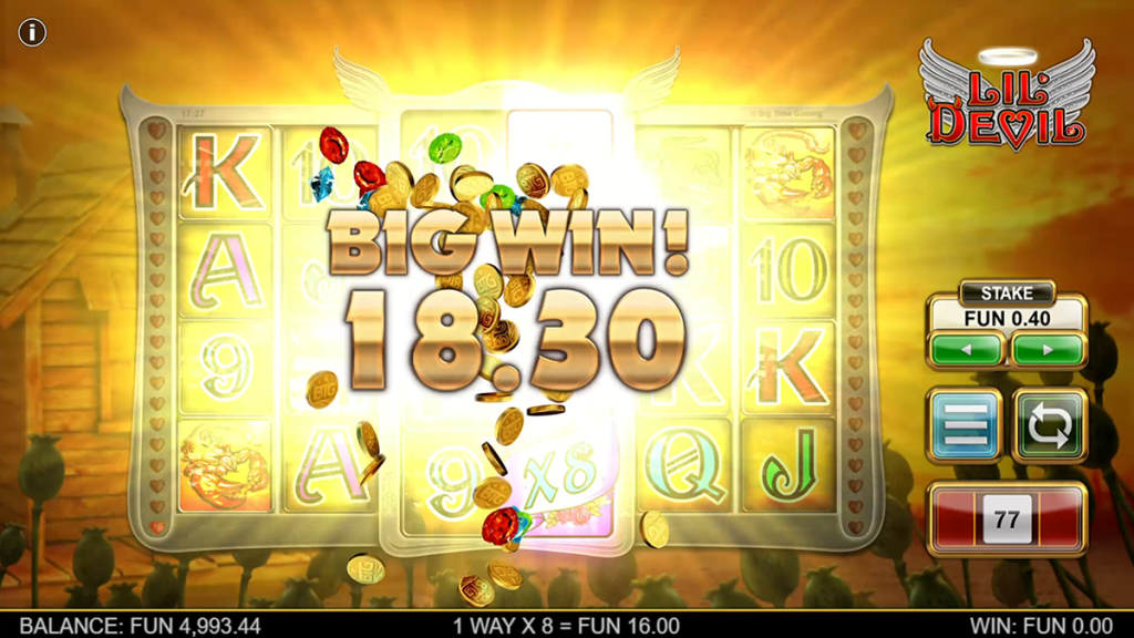 lil devil big win
