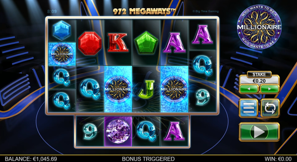 Millionaire Megaways slot game