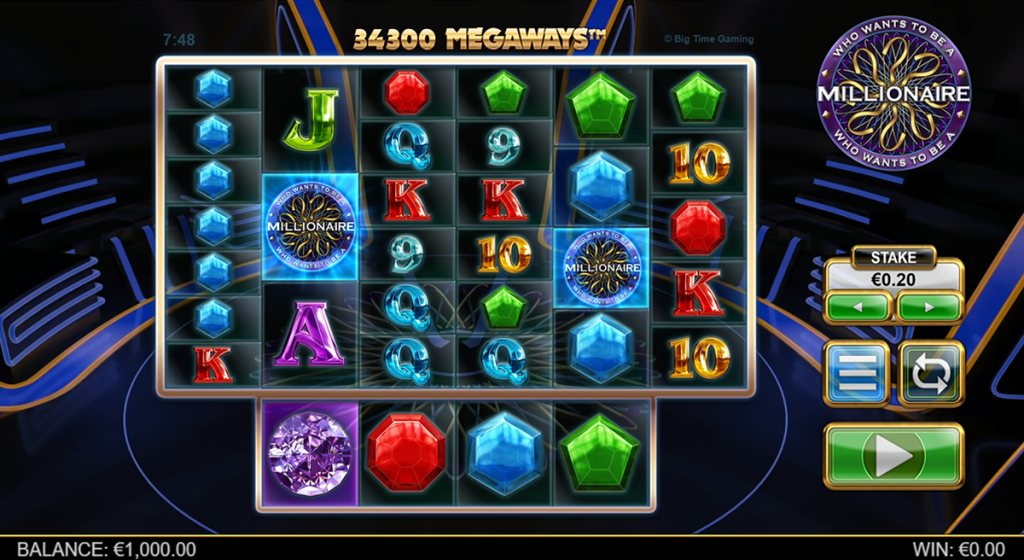 Millionaire Megaways slot game