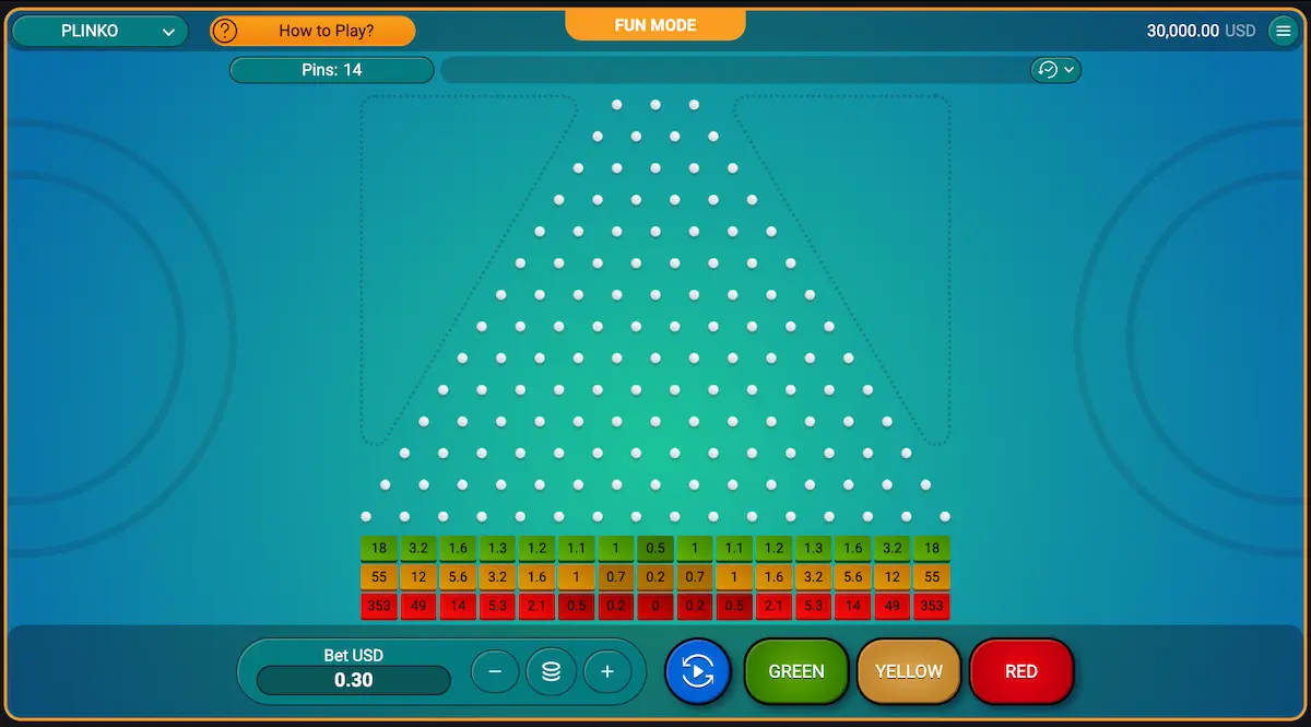 plinko classic base game