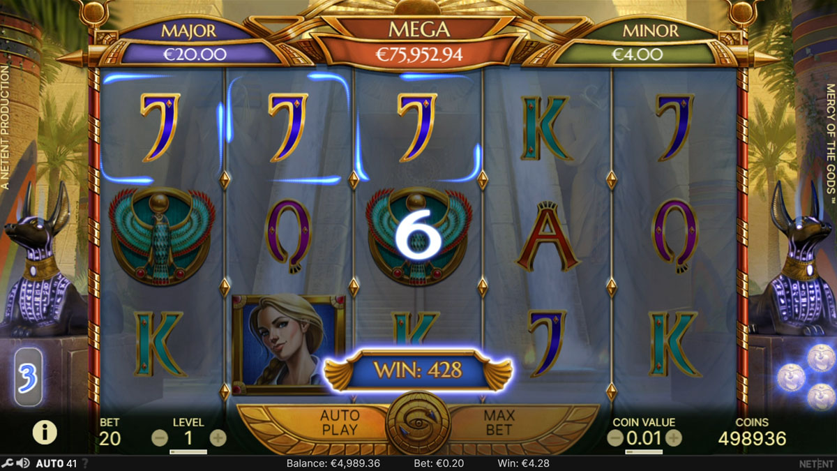 mercy of the gods bonus trigger