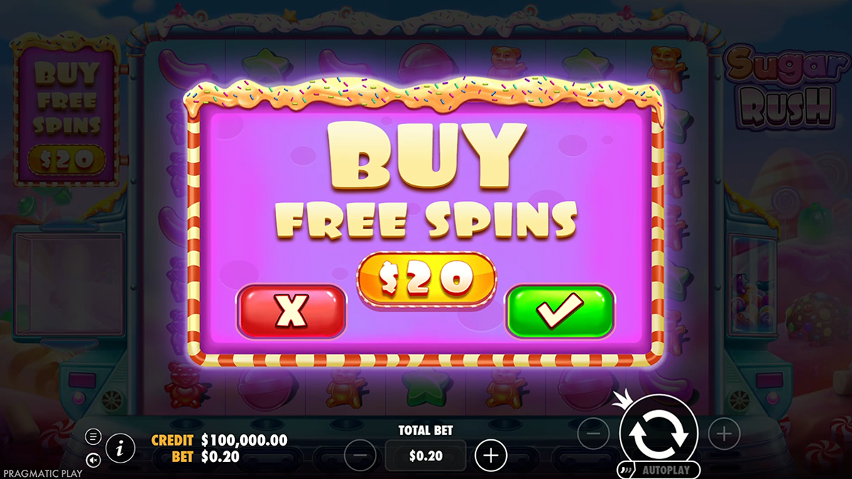 sugar rush bonus buy