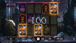 arcane reel chaos bonus trigger visible 