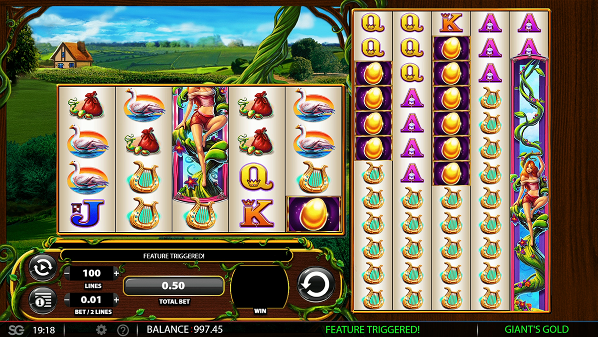 giants gold bonus trigger visible