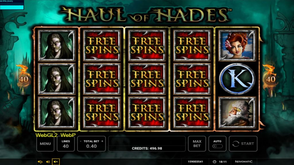 Haul of Hades Bonus Trigger Visible