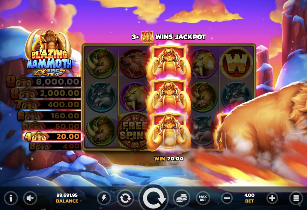 Blazing Mammoth slot