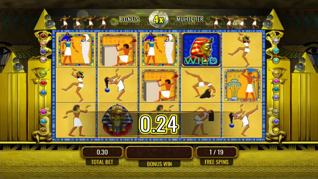 Pharaoh's Fortune During Bonus
