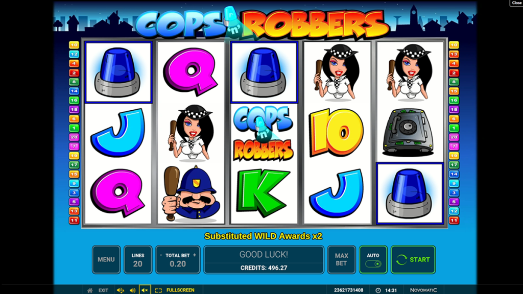 Cops 'N' Robbers Slot Online | Demo Play For Free
