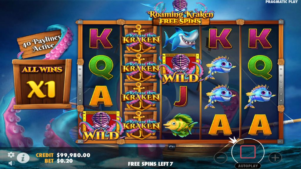 Release the Kraken During Bonus