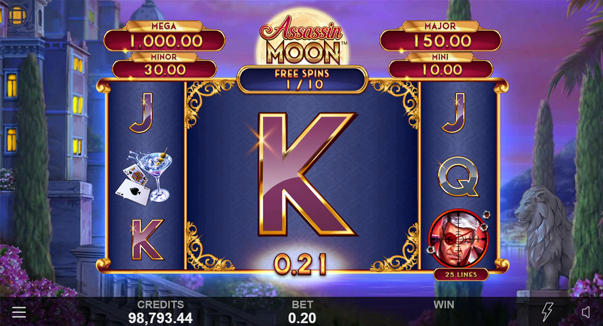 Assassin Moon Slot Games Bonus