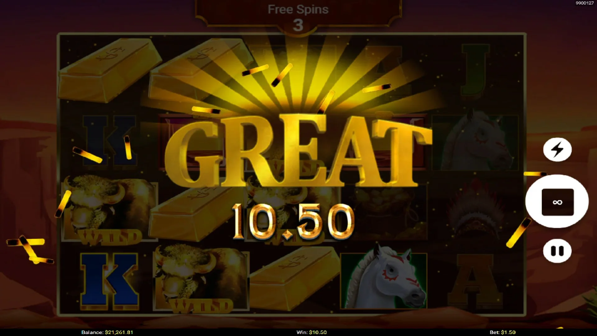 golden buffalo big win