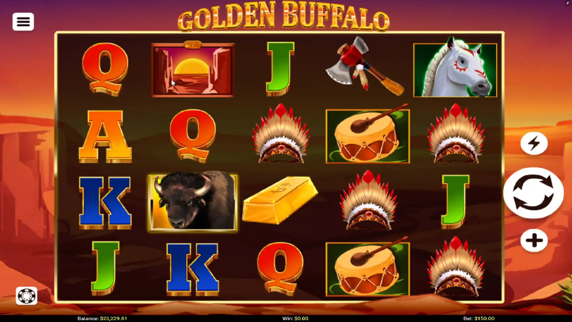 golden buffalo base game