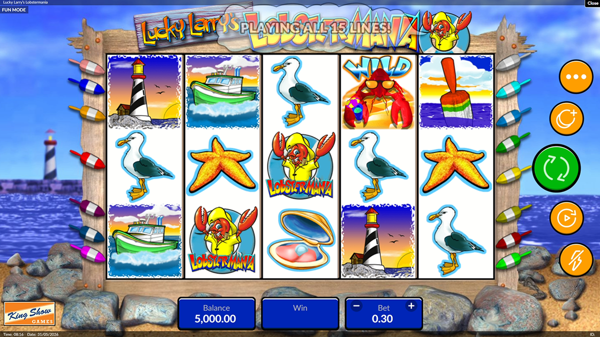 lucky larrys lobstermania normal
