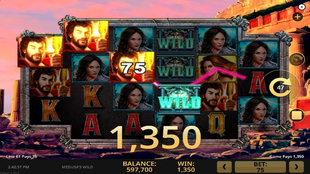 Medusa's Wild Big Win