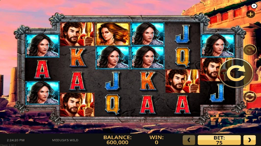Medusa's Wild Gameplay