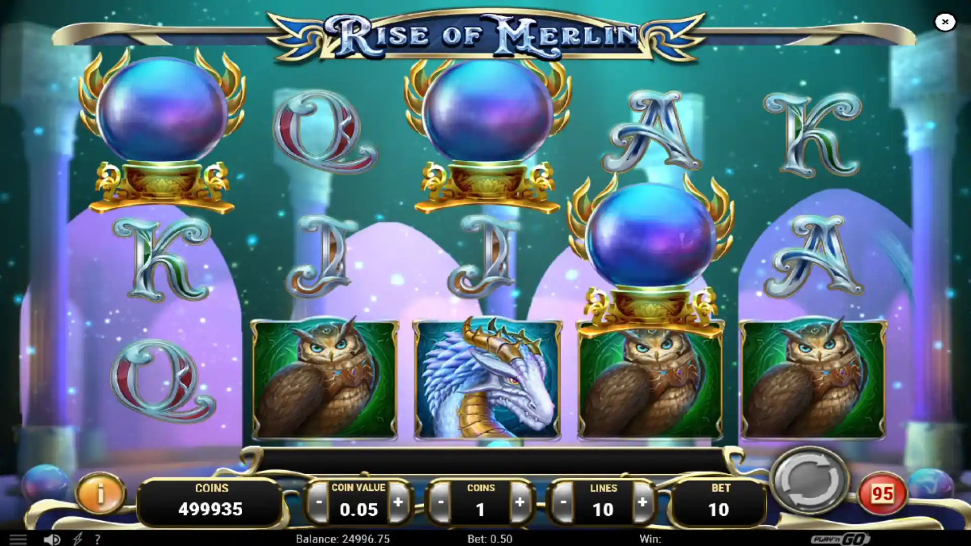 Rise of Merlin bonus trigger