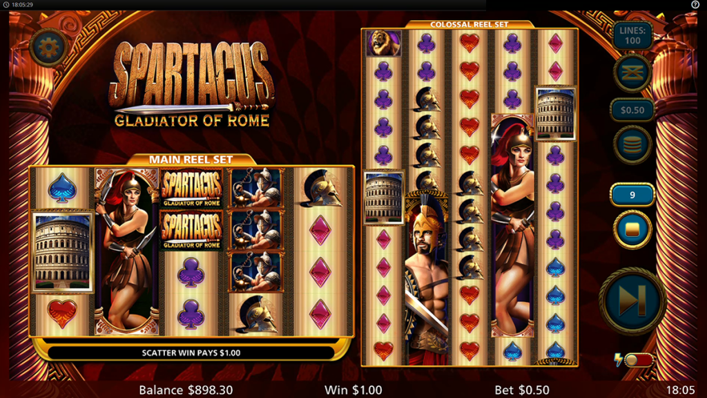 Spartacus Gladiator Of Rome Bonus Trigger