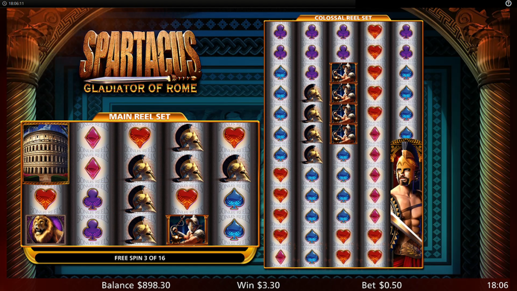 Spartacus Gladiator Of Rome Bonus Game