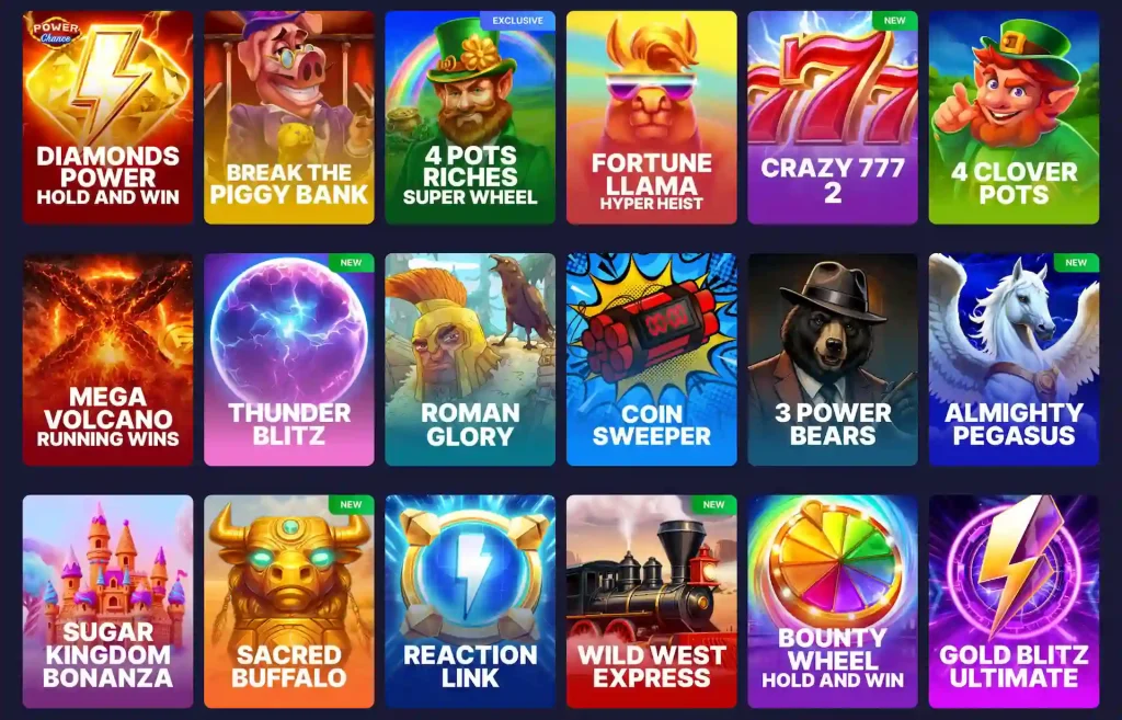 spree casino slot library