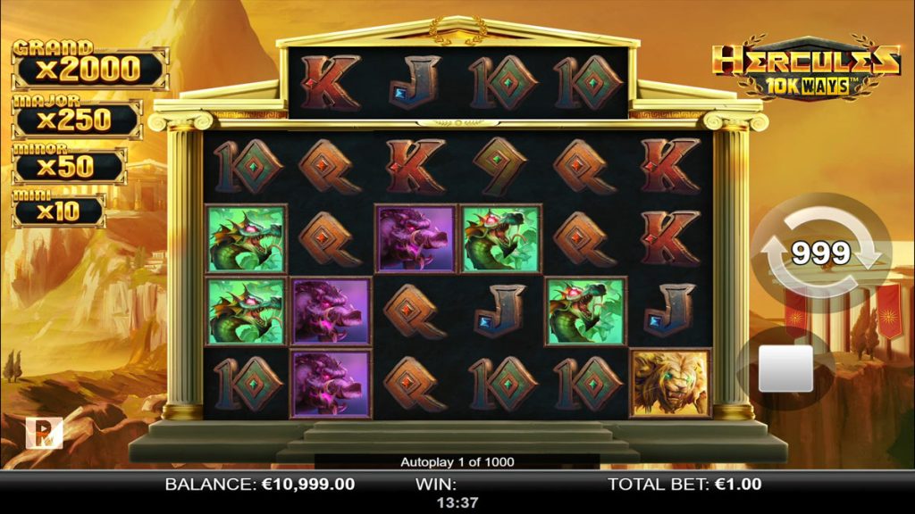 Hercules 10k Ways slot