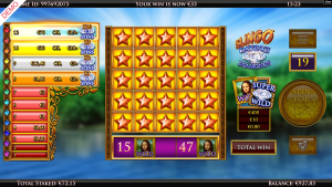 slingo da vinci diamonds bonus trigger visible
