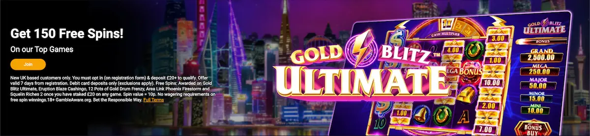 jackpot city casino UK welcome offer