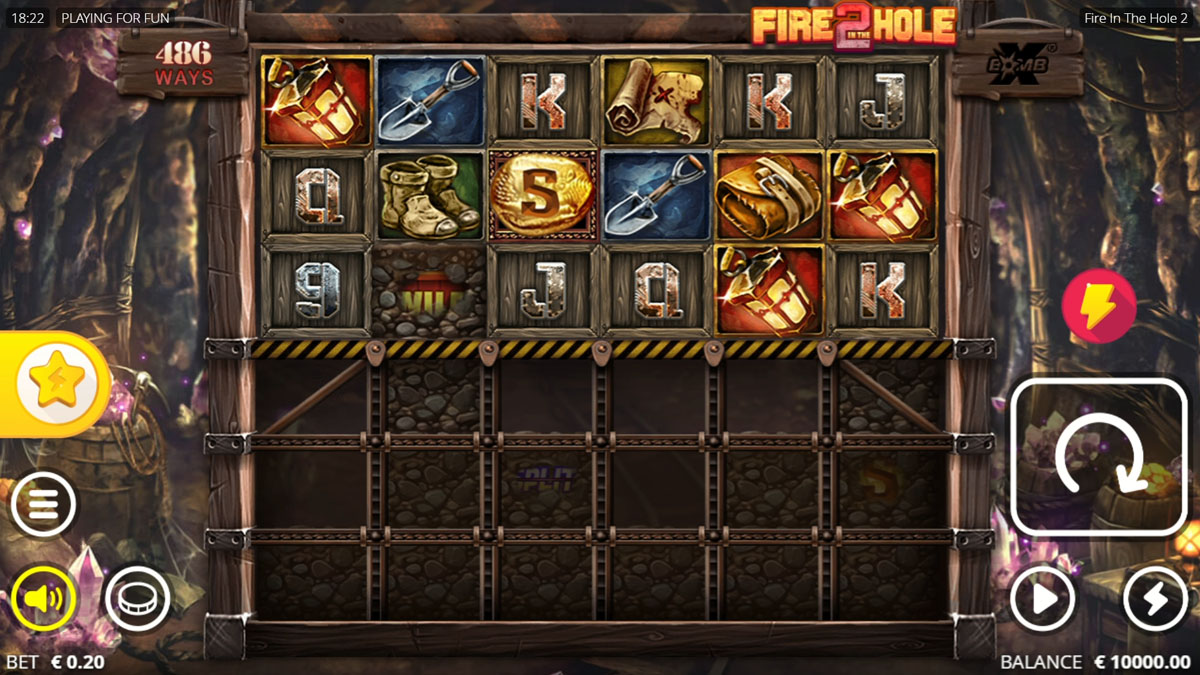Fire in the Hole 2 visuals and design