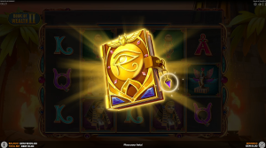 Book Of Wealth 2 free spins round active with expanding symbols appearing across the reels.