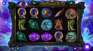 Dark Portal free spins bonus featuring expanding wilds, magical effects, and enhanced winning opportunities.
