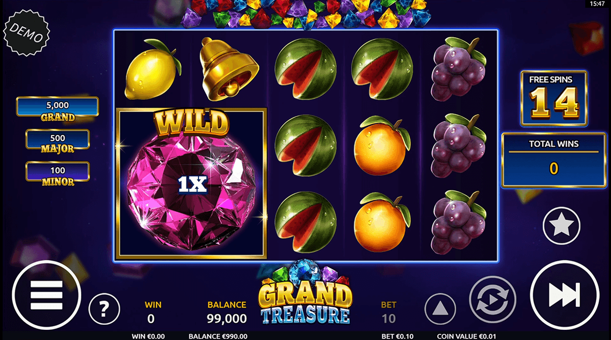 Grand Treasure bonus features