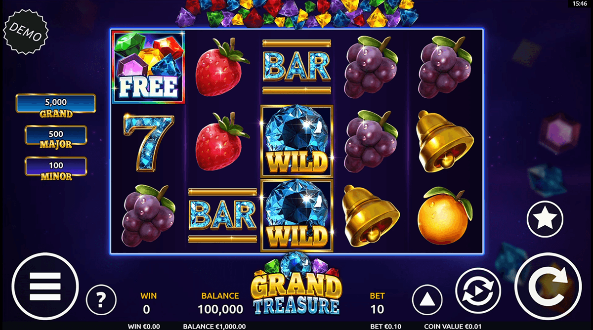 Grand Treasure visuals and design