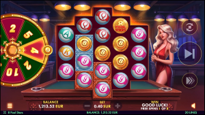 8 Pool Stars free spins bonus featuring Match 'n' Link wild multipliers