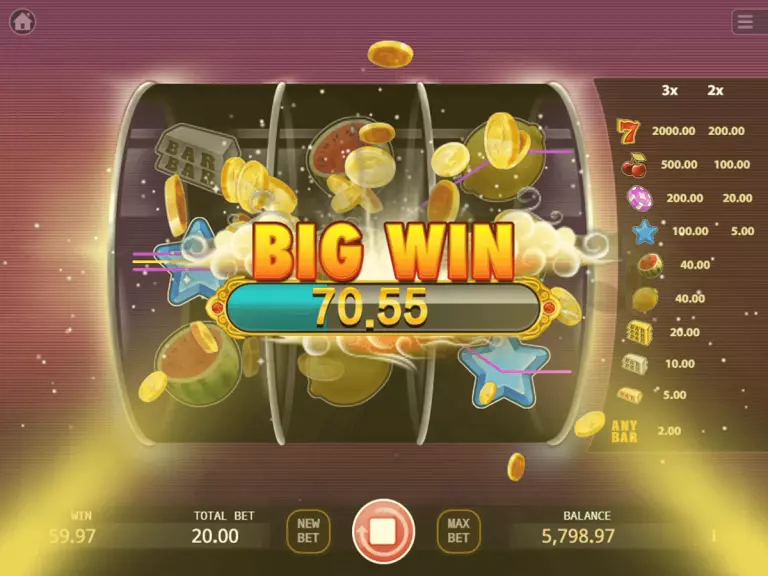 Fantasy 777 Big Win