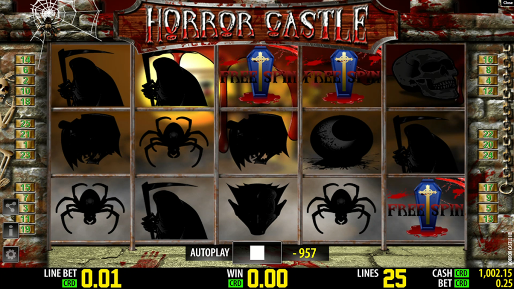 Horror Castle slot game