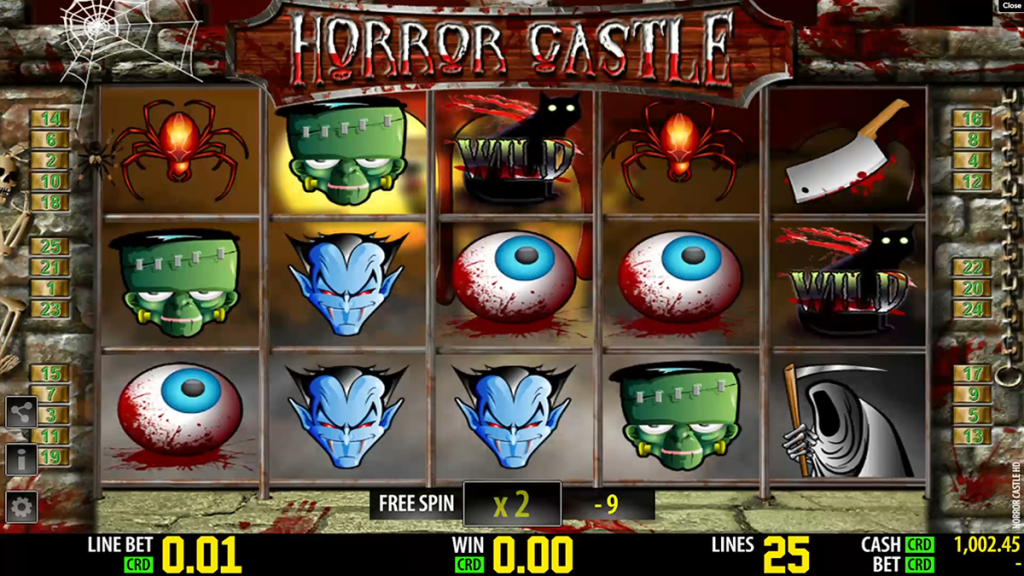 Horror Castle slot game