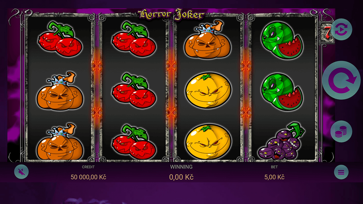 Horror Joker visuals and design
