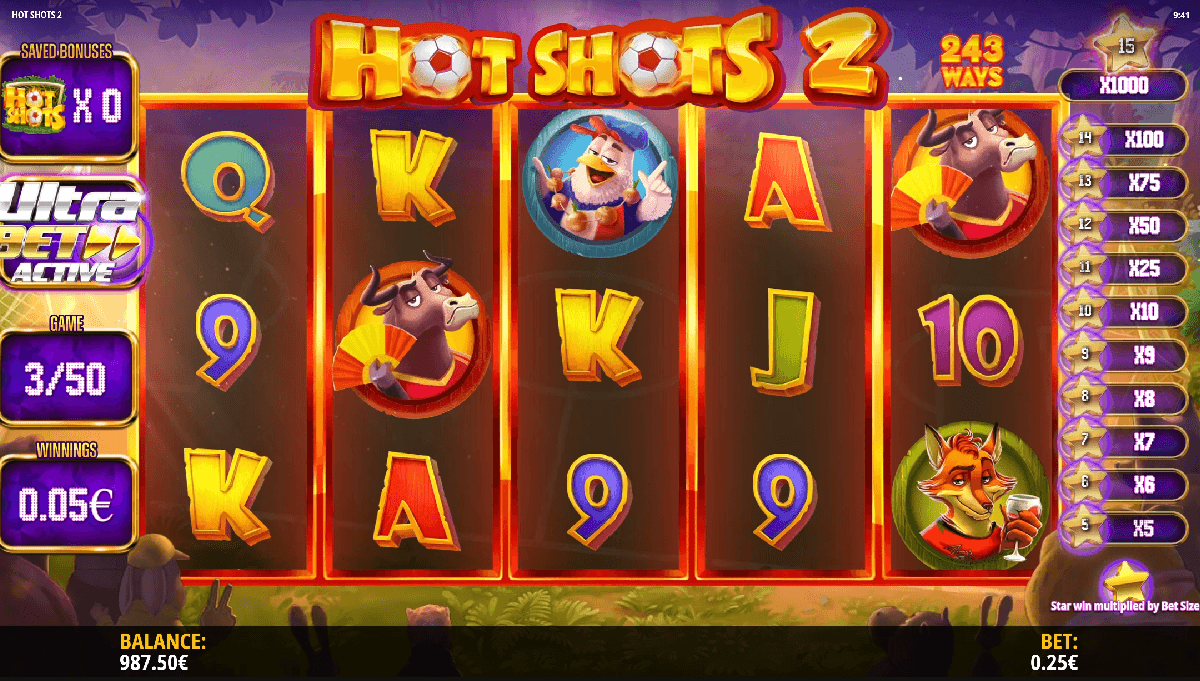 How to play Hot Shots 2