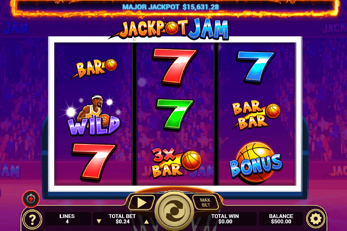 Jackpot Jam visuals and design