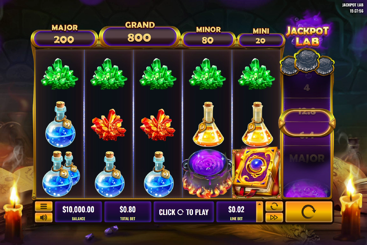 jackpot lab normal gameplay